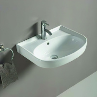 Раковина керамическая накладная (60x45) Art&Max AM-78364 белый