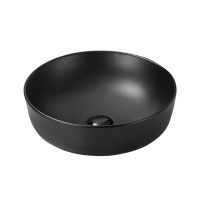 Раковина накладная (41,5х41,5) SantiLine SL-1054MB