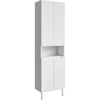 Пенал напольный Aqwella Vancouver VAN0555N белый матовый