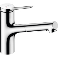 Смеситель для кухни Hansgrohe Zesis M33 sBox lite 74803000, хром