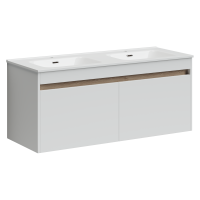 Тумба под раковину Sancos  Smart SM120-2W белый глянец