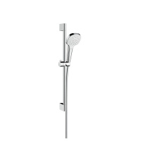 Душевой гарнитур Hansgrohe Croma Select E 1jet 26584400 белый/хром