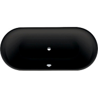 Стальная ванна (190х90) Bette LUX OVAL 3467-035 PLUS с шумоизоляцией и антигрязевым покрытием