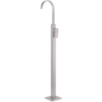 Смеситель ABBER Wasserfall AF8640SP напольный для раковины, сатин