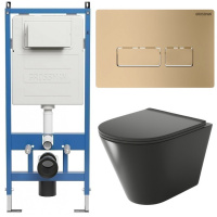 Комплект унитаза с инсталляцией Grossman Pragma 97.4477BMS.03.310 с клавишей смыва