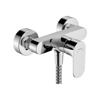 Смеситель для душа однорычажный с 2 режимами расхода воды Hansgrohe Rebris S 72643000 хром