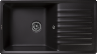 Кухонная мойка GranFest Quartz 73, 73 черный