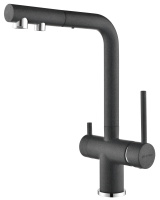 Смеситель для кухни с подключением к фильтру  Paulmark Serpentine Se213222-DG