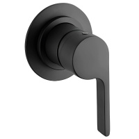 Смеситель для душа встраиваемый Webert DoReMi DR880101560, черный Смеситель для душа встраиваемый Webert DoReMi DR880101560, черный