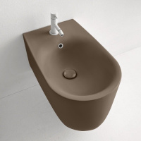 Биде напольное Kerasan Nolita 532588*1 коричневый матовый