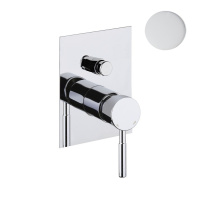 Смеситель для душа встраиваемый Webert Rimini RI860101740, белый Смеситель для душа встраиваемый Webert Rimini RI860101740, белый