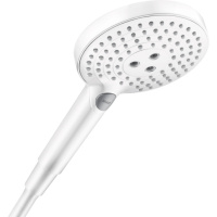 Душевая лейка Hansgrohe Raindance Select S 120 3jet PowderRain 26014700, белый матовый Душевая лейка Hansgrohe Raindance Select S 120 3jet PowderRain 26014700, белый матовый