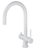 Смеситель для кухни c подключением фильтра WONZON & WOGHAND, белый матовый WW-3211-MW Смеситель для кухни c подключением фильтра WONZON & WOGHAND, белый матовый WW-3211-MW