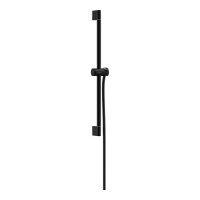 Душевая штанга 650 мм со шлангом Hansgrohe Unica Pulsify S 24400670 черный матовый