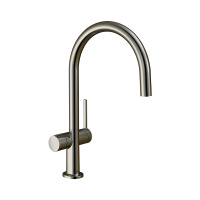 Смеситель для кухни с запорным вентилем для посудомоечной машины Hansgrohe Talis M54 1jet 72805800 нержавеющая сталь