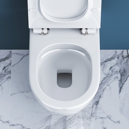 Унитаз приставной безободковый BelBagno Sfera-r BB2141CBR/SC