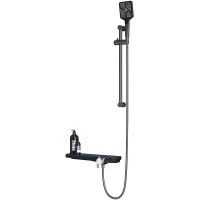 Смеситель для ванны с душевым гарнитуром RGW SP-41Gr 69140541-11 