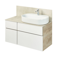 Тумба с раковиной Aquaton Мишель 100 1A2441K1MIDU0