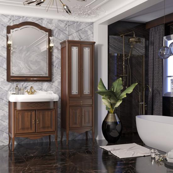 Тумба под раковину Opadiris Лоренцо 80 Z0000006755 светлый орех (без раковины)