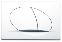 Панель смыва для инсталляции Roca Active 42B белая 8901140B0