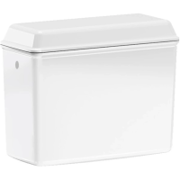 Бачок для унитаза высокий Kerasan The New Yorker 568030 белый матовый