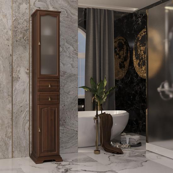 Пенал Opadiris Риспекто 30, цвет орех антикварный, правый, 00-00005835