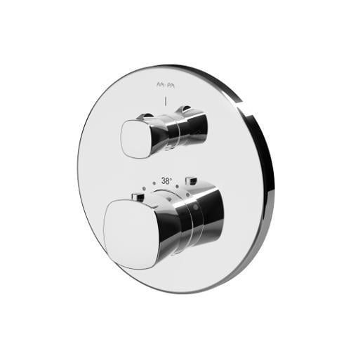 F71A85500 Spirit V2.1, cмеситель д/ванны/душа монтируемый в стену с термостатом, хром, шт. F71A85500 Spirit V2.1, cмеситель д/ванны/душа монтируемый в стену с термостатом, хром, шт.