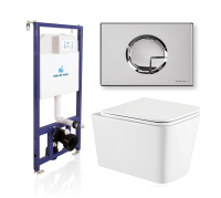 Комплект 3в1 Koller Pool DUNE 1200 SL+KVADRO Arch Chrome+KVADRO