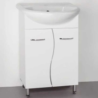 Тумба под раковину напольная Style Line Эко Стандарт ЛС-000010055 белый