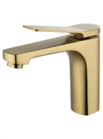 Смеситель для раковины WONZON & WOGHAND, брашированное золото WW-XH-013-BG Смеситель для раковины WONZON & WOGHAND, брашированное золото WW-XH-013-BG