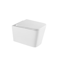 Унитаз подвесной безободковый Grossman  GR-4441SQ с сиденьем микролифт