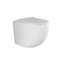 Приставной унитаз безободковый Gid TRS-269