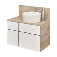 Тумба с раковиной Aquaton Мишель 80 1A2445K2MIDU0