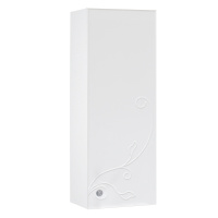 Шкаф навесной Aquaton Лиана одностворчатый правый белый 1A153103LL01R