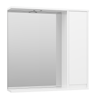 Зеркало-шкаф (72х72) Misty Алиса 75 правый Э-Али04075-01П