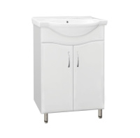 Тумба под раковину напольная Style Line Эко Волна 60 ЛС-00000100 белый