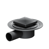 Дренажный трап Am.Pm MasterFlow W01BD-P11-010-01BM черный матовый