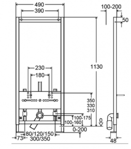 Система инсталляции Viega Eco Plus 461850