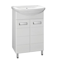 Тумба под раковину напольная Style Line Ирис 55 ЛС-00000015 белый