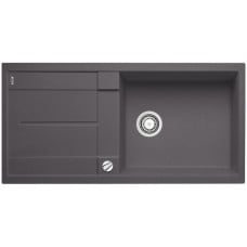Мойка кухонная Blanco Metra XL 6S Compact Silgranit PuraDur (темная скала), 518881