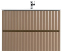 База под раковину Art&Max Еlegant AM-ELEGANT-600-2C-SO-CM-LED Капучино матовый