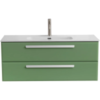 Тумба под раковину Cezares ECO-CER-N-1200-2C-SO-PS-P Фисташковый софт без ручек