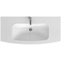 Раковина полувстраиваемая (101х46,9) Jacob Delafon Nona 100 EB1881RU-00 глянцевая