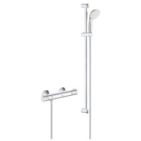 Термостат для душа с душевым гарнитуром GROHE Grohtherm 800 34566 001 (34566001) хром Термостат для душа с душевым гарнитуром GROHE Grohtherm 800 34566 001 (34566001) хром