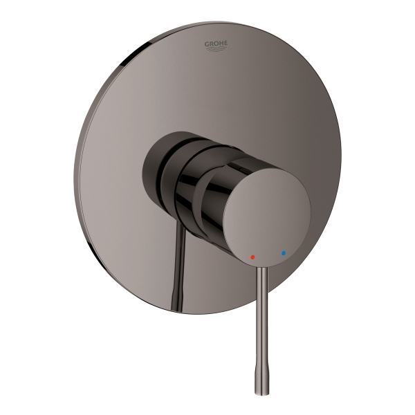 Смеситель однорычажный для душа Grohe Essence New 19286A01+35501000 темный графит глянец