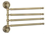 Держатель для полотенец Savol поворотный 4-ой S-006604C