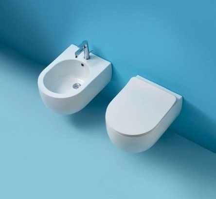 Биде подвесное Kerasan Flo 312301 белый