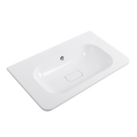 Раковина из искусственного камня (80х48) CEZARES CZR-800/480-LV-MR-NV-W0