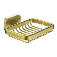 Мыльница с держателем WONZON & WOGHAND GRAFFITY, брашированное золото WW-9324-BG