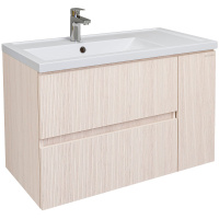 Тумба подвесная Grossman ЮНИТ-80 см 2080141 с 2-я ящ, кадена лайт